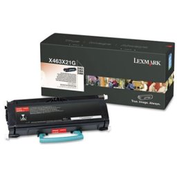 Cartus de toner (15K) Lexmark X463X21G Black pentru X466de X464de X466dte X466dwe X463de