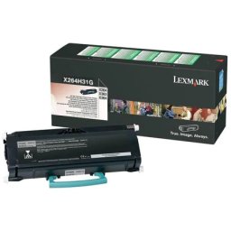Cartus de toner (9K) Lexmark X264H31G Black Corporate pentru X364dn X363dn X364dw X264dn