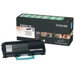 Cartus de toner (3.5K) Lexmark E260A11E Black Return Program pentru E462dtn E460dn E460dw E360dn E360d E260dn E260d E260