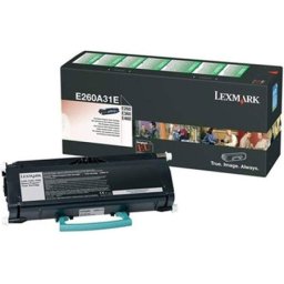 Cartus de toner (3.5K) Lexmark E260A31E Black Corporate pentru E462dtn E460dn E460dw E360dn E360d E260dn E260d E260