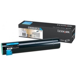 Cartus de toner (24K) Lexmark C930H2CG Cyan pentru C935dn C935hdn C935dttn C935dtn