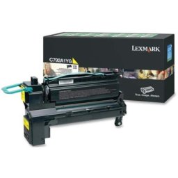 Cartus de toner (6K) Lexmark C792A1YG Yellow Return Program pentru C792de C792dhe C792dte C792e X792de X792dte X792dtfe X792dtme X792dtpe X792dtse