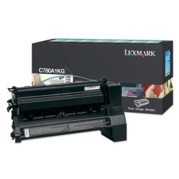 Cartus de toner (6K) Lexmark C780A1KG Black Return Program pentru C780n C780dn C780dtn C782n C782dn C782dtn X782e