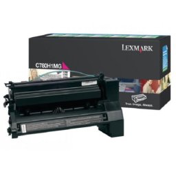 Cartus de toner (10K) Lexmark C780H1MG Magenta Return Program pentru C780n C780dn C780dtn C782n C782dn C782dtn X782e