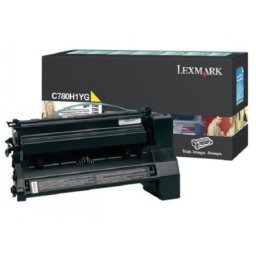 Cartus de toner (10K) Lexmark C780H1YG Yellow Return Program pentru C780n C780dn C780dtn C782n C782dn C782dtn X782e
