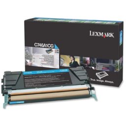 Cartus de toner (7K) Lexmark C746A1CG Cyan Return Program pentru C746n C746dn C746dtn C748e C748de C748dte