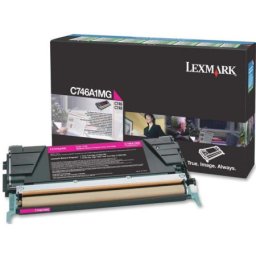 Cartus de toner (7K) Lexmark C746A1MG Magenta Return Program pentru C746n C746dn C746dtn C748e C748de C748dte