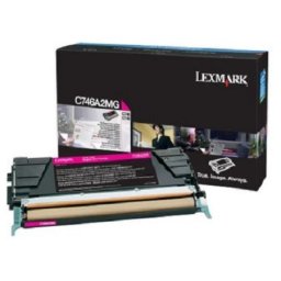 Cartus de toner (7K) Lexmark C746A2MG Magenta pentru C746n C746dn C746dtn C748e C748de C748dte