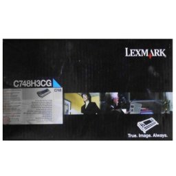 Cartus de toner (10K) Lexmark C748H3CG Cyan Corporate pentru C748e C748de C748dte