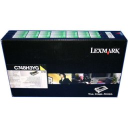 Cartus de toner (10K) Lexmark C748H3YG Yellow Corporate pentru C748e C748de C748dte