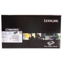 Cartus de toner (12K) Lexmark C746H3KG Black Corporate pentru C746n C746dn C746dtn C748e C748de C748dte