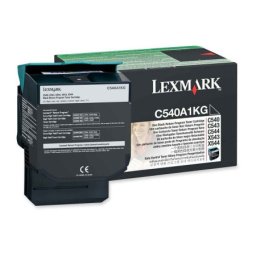Cartus de toner (1K) Lexmark C540A1KG Black Return Program pentru C540n C543dn C544dn C544dtn C544dw C544n C546dtn X543dn X544dn X544dtn X544dw X544n X546dtn X548de X548dte