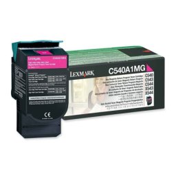 Cartus de toner (1K) Lexmark C540A1MG Magenta Return Program pentru C540n C543dn C544dn C544dtn C544dw C544n C546dtn X543dn X544dn X544dtn X544dw X544n X546dtn X548de X548dte