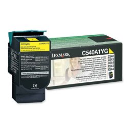 Cartus de toner (1K) Lexmark C540A1YG Yellow Return Program pentru C540n C543dn C544dn C544dtn C544dw C544n C546dtn X543dn X544dn X544dtn X544dw X544n X546dtn X548de X548dte