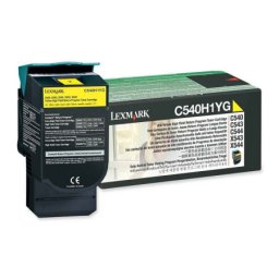 Cartus de toner (2K) Lexmark C540H1YG Yellow Return Program pentru C540n C543dn C544dn C544dtn C544dw C544n C546dtn X543dn X544dn X544dtn X544dw X544n X546dtn X548de X548dte
