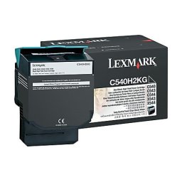 Cartus de toner (2.5K) Lexmark C540H2KG Black pentru C540n C543dn C544dn C544dtn C544dw C544n C546dtn X543dn X544dn X544dtn X544dw X544n X546dtn X548de X548dte