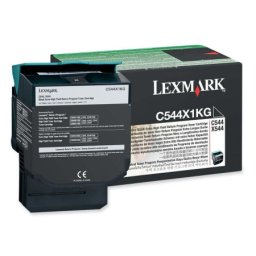 Cartus de toner (6K) Lexmark C544X1KG Black Return Program pentru C544dn C544dtn C544dw C544n X544dn X544dtn X544dw X544n