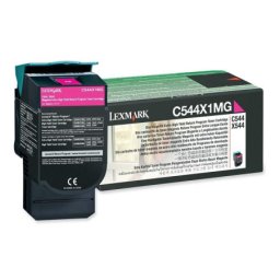 Cartus de toner (4K) Lexmark C544X1MG Magenta Return Program pentru C544dn C544dtn C544dw C544n C546dtn X544dn X544dtn X544dw X544n X546dtn X548de X548dte