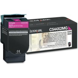 Cartus de toner (4K) Lexmark C544X2MG Magenta pentru C544dn C544dtn C544dw C544n C546dtn X544dn X544dtn X544dw X544n X546dtn X548de X548dte