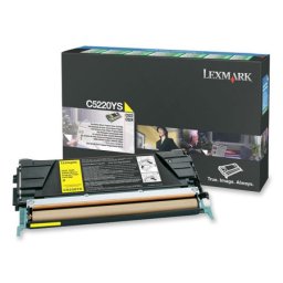 Cartus de toner (3K) Lexmark C5220YS Yellow Return Program pentru C522n C524 C524dn C524dtn C524n C530dn C532dn C532n C534dn C534dtn C534n