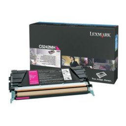Cartus de toner (5K) Lexmark C524H3MG Magenta Corporate pentru C524 C524dn C524dtn C524n C532dn C532n C534dn C534dtn C534n