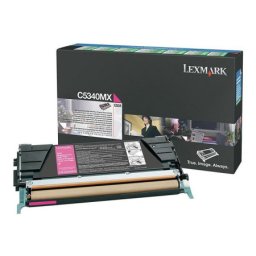 Cartus de toner (7K) Lexmark C5340MX Magenta Return Program pentru C534dn C534dtn C534n