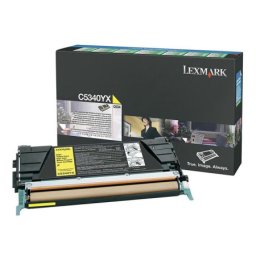Cartus de toner (7K) Lexmark C5340YX Yellow Return Program pentru C534dn C534dtn C534n