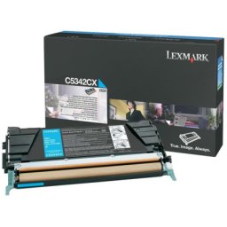 Cartus de toner (7K) Lexmark C5342CX Cyan pentru C534dn C534dtn C534n