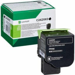 Cartus de toner (6K) Lexmark C242XK0 Black Return Program pentru C2425dw C2535dw MC2425adw MC2535adwe MC2640adwe