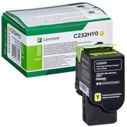 Cartus de toner (2.3K) Lexmark C232HY0 Yellow Return Program pentru C2325dw C2425dw C2535dw MC2325adw MC2425adw MC2535adwe MC2640adwe