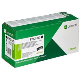 Cartus de toner (6K) Lexmark B242H00 Black Return Program pentru B2442dw MB2442adwe B2546dn B2546dw MB2546adwe B2650dn B2650dw MB2650adwe
