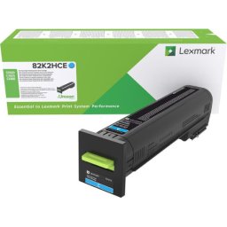 Cartus de toner (22K) Lexmark 82K2XCE Cyan Corporate pentru CX825de CX825dte CX825dtfe CX860de CX860dte CX860dtfe
