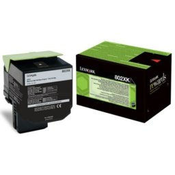 Cartus de toner (8K) Lexmark 802XK (80C2XK0) Black Return Program pentru CX510de CX510dhe CX510dthe