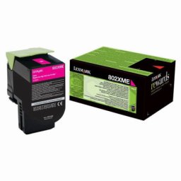 Cartus de toner (4K) Lexmark 802XME (80C2XME) Magenta Corporate pentru CX510de CX510dhe CX510dthe