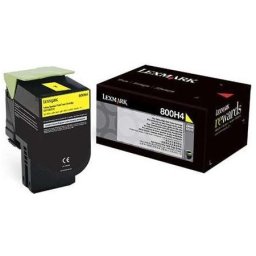 Cartus de toner (3K) Lexmark 800H4 (80C0H40) Yellow pentru CX410de CX410dte CX410e