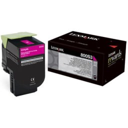 Cartus de toner (2K) Lexmark 800S3 (80C0S30) Magenta pentru CX310dn CX310n