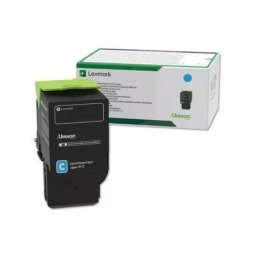 Cartus de toner (1.4K) Lexmark 78C20C0 Cyan Return Program pentru CS421dn CS521dn CS622de CX421adn CX522ade CX622ade CX625ade CX625adhe