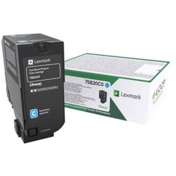 Cartus de toner (10K) Lexmark 75B20C0 Cyan Return Program pentru CS727de CS728de CX727de
