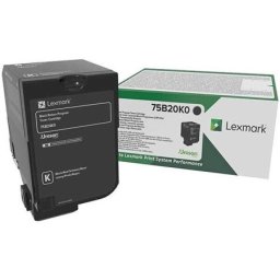 Cartus de toner (13K) Lexmark 75B20K0 Black Return Program pentru CS727de CS728de CX727de