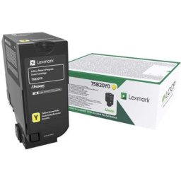Cartus de toner (10K) Lexmark 75B20Y0 Yellow Return Program pentru CS727de CS728de CX727de