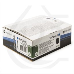 Cartus de toner (12K) Lexmark 74C2HCE Cyan Corporate pentru CS725de CS725dte