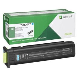 Cartus de toner (15K) Lexmark 73B20C0 Cyan Return Program pentru CS827de CX827de