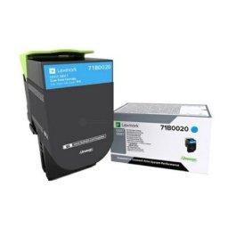 Cartus de toner (2.3K) Lexmark 71B0020 Cyan pentru CS317dn CX317dn