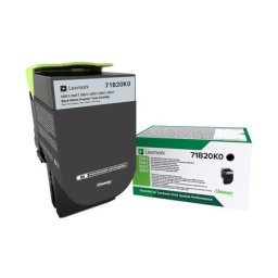 Cartus de toner (3K) Lexmark 71B20K0 Black Return Program pentru CS317dn CS417dn CS517de CX317dn CX417de CX517de