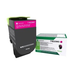 Cartus de toner (2.3K) Lexmark 71B20M0 Magenta Return Program pentru CS317dn CS417dn CS517de CX317dn CX417de CX517de