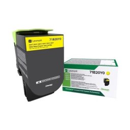 Cartus de toner (2.3K) Lexmark 71B20Y0 Yellow Return Program pentru CS317dn CS417dn CS517de CX317dn CX417de CX517de