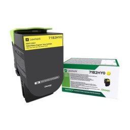 Cartus de toner (3.5K) Lexmark 71B2HY0 Yellow Return Program pentru CS417dn CS517de CX417de CX517de