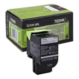 Cartus de toner (4K) Lexmark 702HKE (70C2HKE) Black Corporate pentru CS310dn CS310n CS410dn CS410dtn CS410n CS510de CS510dte