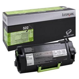 Cartus de toner (6K) Lexmark 522 (52D2000) Black Return Program pentru MS810de MS810dn MS810dtn MS810n MS811dn MS811dtn MS811n MS812de MS812dn MS812dtn