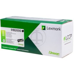 Cartus de toner (2.5K) Lexmark 51B2000 Black Return Program pentru MS317dn MS417dn MS517dn MS617dn MX317dn MX417de MX517de MX617de